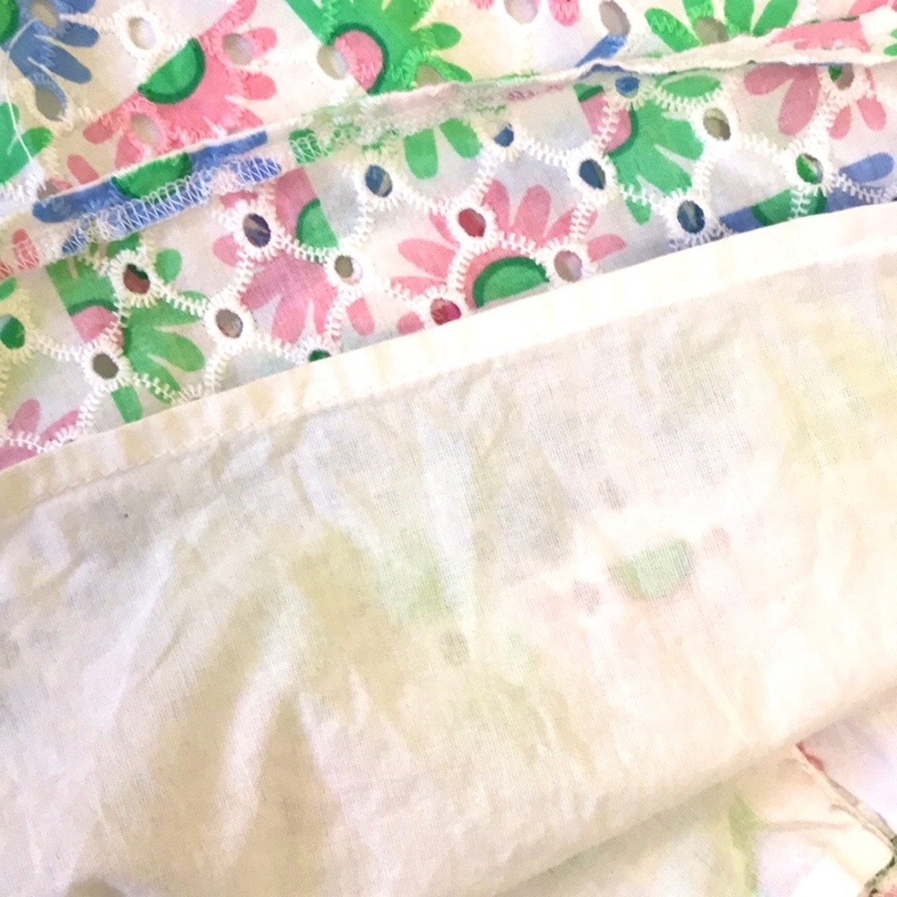 Talbots Daisy Eyelet Shell - Picture 15 of 16